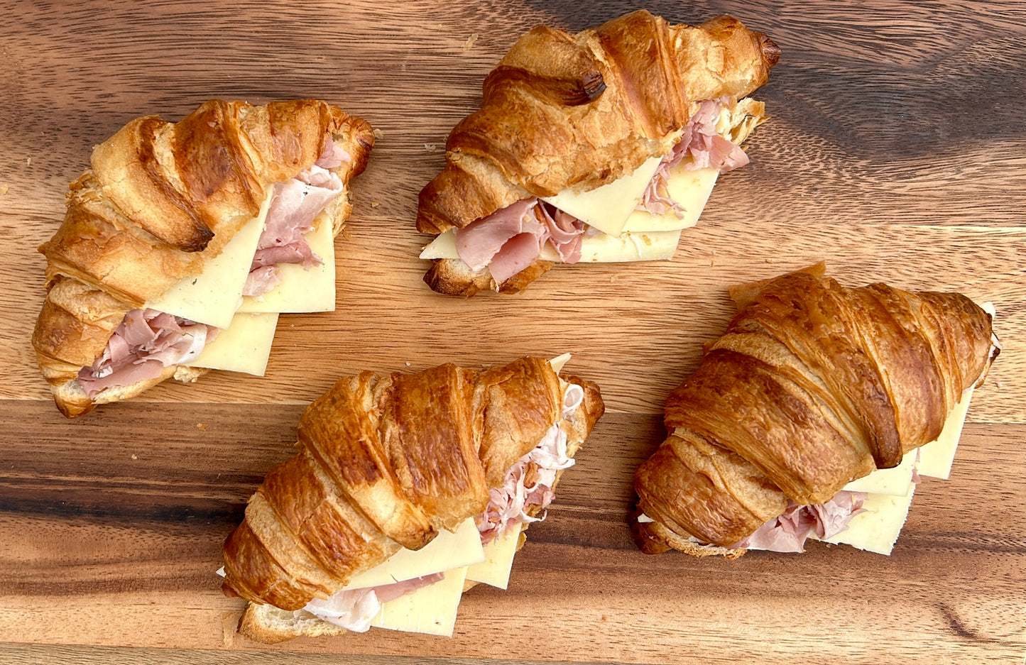 LOADED HAM AND CHEESE CROISSANTS